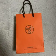 HERMES オレンジ ショッパー