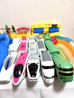 プラレール まとめ売りセット（レール・電車・情景付き）