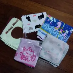 ハンドタオルまとめ売り　5枚セット　未使用含む