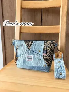 デニムリメイク☆マルチポーチ