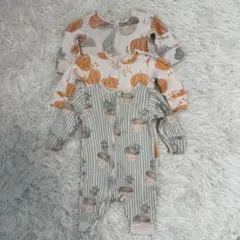 NEXT ネクスト　ベビー　ロンパース ジップスーツ　62cm 3点セット