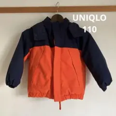 ユニクロ ウォームパデットパーカー 110 中綿　アウター