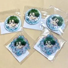 KING OF PRISM まるくじ アクリルキーホルダー 缶バッジ 鷹梁ミナト