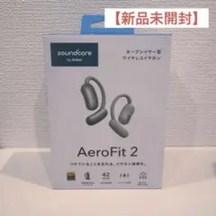 保証書付 Soundcore AeroFit2 Anker ブラック - メルカリ