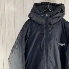 BearUSA ベアー　中綿フード付きナイロンジャケット　ネイビー　メンズ　M