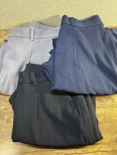 ユニクロ ドレープパンツ XL 3本セット ジョガーパンツ・ワイドパンツ