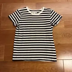 agnès b. ストライプ 半袖Tシャツ サイズ1