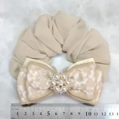 1点のみ／12175. ハンドメイドシュシュ