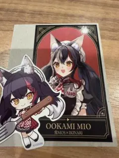 大神ミオ いきなりステーキ 缶バッジ ホロライブ 常MOS - メルカリ
