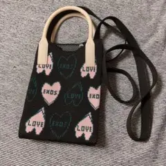 スマホポシェット黒