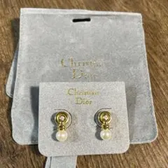 Christian Dior ディオール　パール　ピアス　アンティーク　オールドのサムネイル