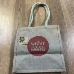 新品　WHOLE FOODS MARKET JUTE TOTE 他　計3点セット