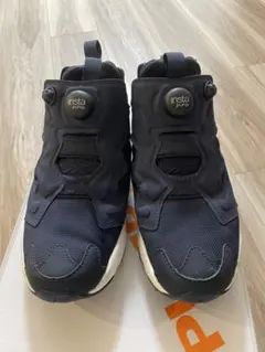 【超美品】Reebok インスタポンプ フューリーOG 24cm ネイビー