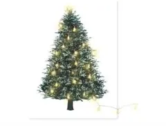 クリスマスタペストリー LEDライト付き
