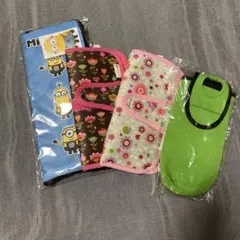 カバー4点セット　500mlペットボトル　傘カバー