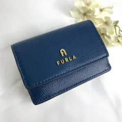 ✨️新品✨️ FURLA フルラ バビロンロゴプレート 三つ折り財布