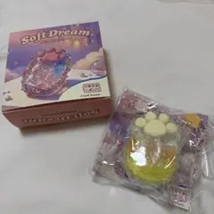 Soft Dream クリア肉球シリーズ スクイーズ　箱無し