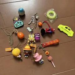 平成レトロ　希少　当時品　ワンピース　キーホルダー　まとめ売り
