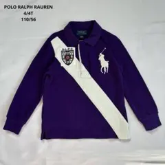 ポロ ラルフローレン キッズ 長袖ポロシャツビッグポニー110