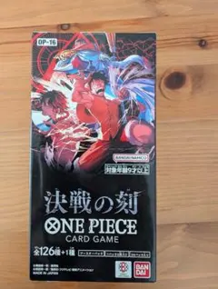 ONE PIECEカード 決戦の刻 シュリンク付き1BOX - メルカリ
