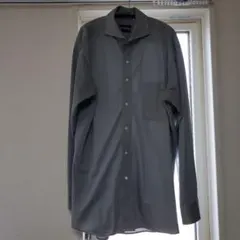 スーツセレクト　ワイシャツ　サイズL82　スリムフィット グレー