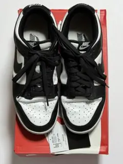 NIKE DUNK LOW RETRO white/black 26cm 中古
