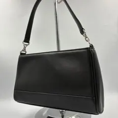 極美品】アニエスベー　アクセサリーポーチ　ワンショルダー　フォーマル　ブラック