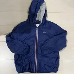 LACOSTE フード付きネイビージャケット 110