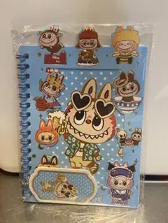 ラブブ　シール付きノート