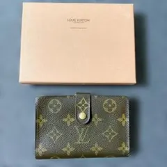 良品 ルイヴィトン ポルトモネビエヴィエノワ がま口 二つ折財布 A0061