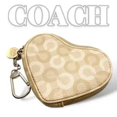 COACH オプアート ハート コインケース レディース 6118