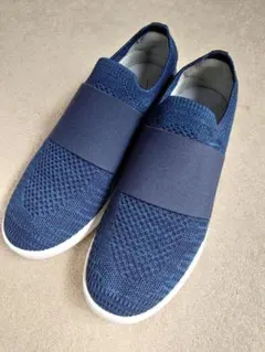 【再お値下げ】✩新品未使用✩ネイビー スリッポン