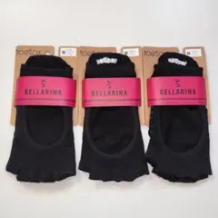 toesox BELLARINA ヨガソックス M 3足セット