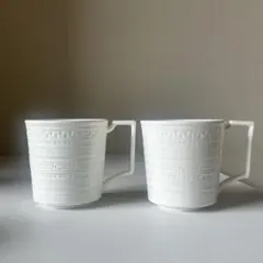 【新品未使用】WEDGWOOD／Intaglioマグカップ 2個セット