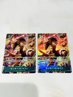 ワンピースカード ルフィ スタートデッキ ST30-012 パラレル 2枚セット