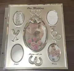 【使用なし、難あり】ウエディング　フォトフレーム