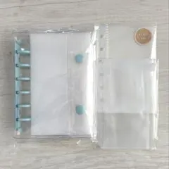 シール帳★A7バインダー＆リフィル10枚（ジップタイプリフィル付き♡）