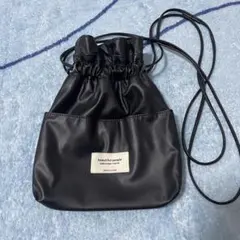 ビューティフルピープル STUDIOUS 2WAY巾着ショルダー 本物 美品