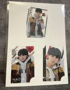 EBiDANくじE賞ビジュアルクリアカード3枚セット ワンエン草川直弥