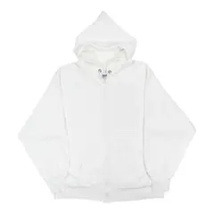 80s Champion®︎ Reverse Weave®︎ ZIP WHITE