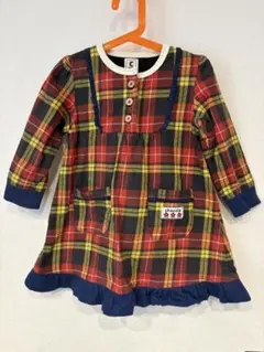 chocola チェック柄 ワンピース 110cm