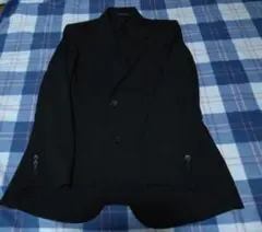 黒のポリエステルジャケット Sサイズ