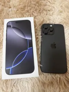 iPhone16ProMAX 256GB ブラックチタニウム
