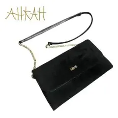 AHKAH ウォレットバッグ チェーンバッグ ミニバッグ 財布