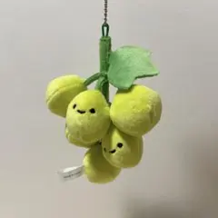色違い にっこりーノ フルーツのぬいぐるみ3 シャインマスカット ぶどう