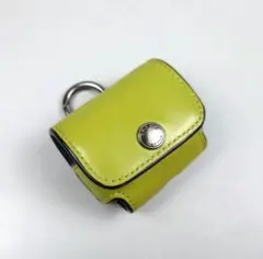 ★COACH バッグチャーム キーリング エアポッズプロケース レザー y