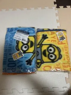 ミニオンズ フリースブランケット 2枚セット