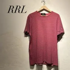 RRL ダブルアールエル ボーダーTシャツ 半袖 メンズ ヴィンテージ　※穴ありのサムネイル