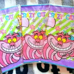 新品 不思議の国のアリス ミニタオル 3枚セット