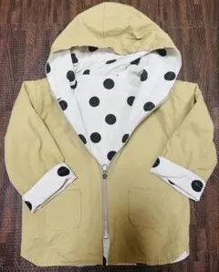 リバーシブル！フード付きジャケット